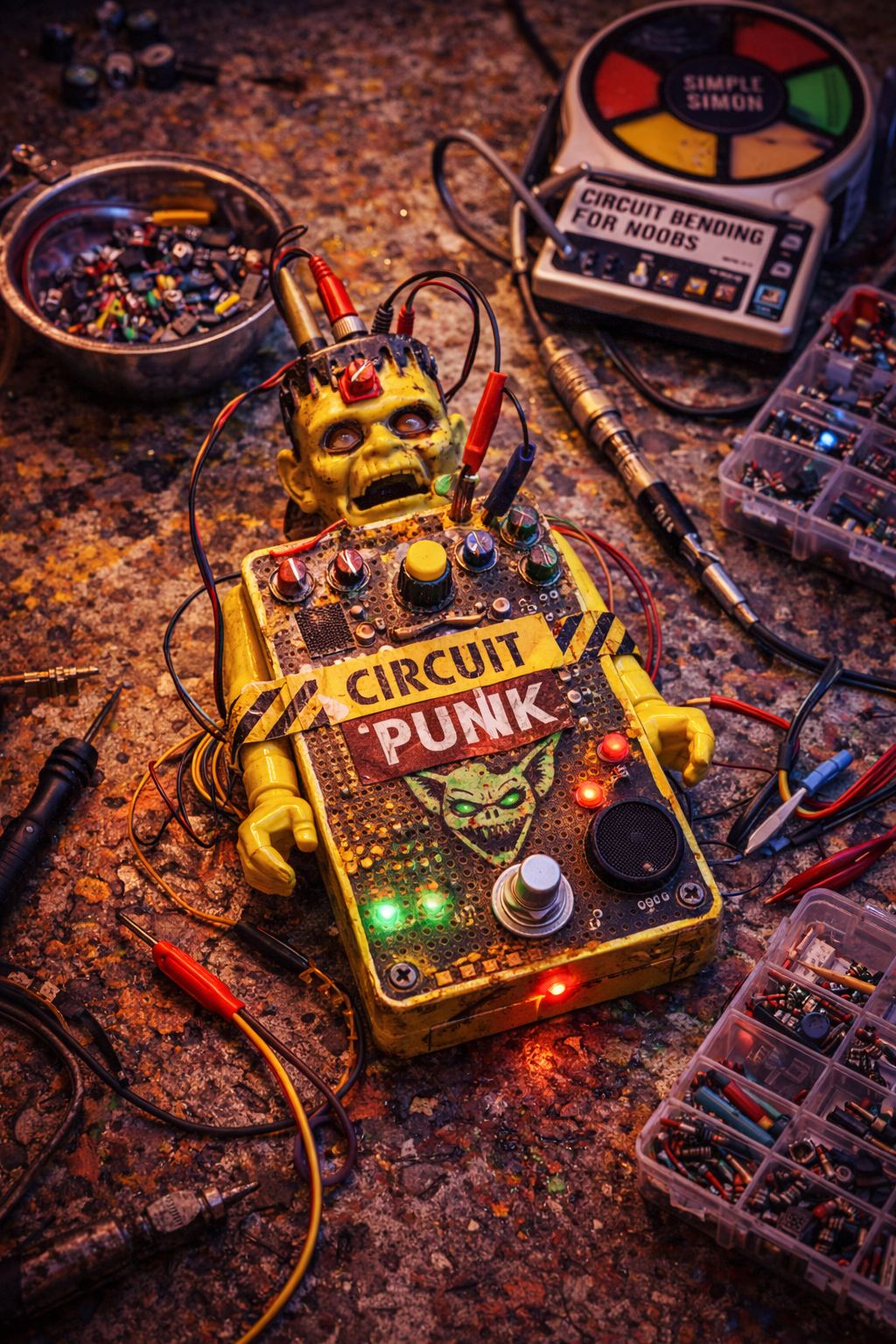 Circuit bending starter kit