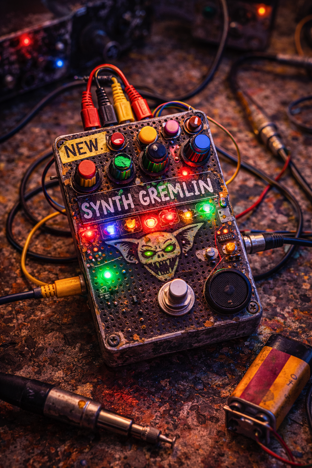 Pocket synthesizer kit Synth Gremlin